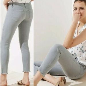 NWT, Loft Modern Skinny Crop jeans, size 27/4p